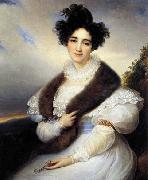KINSOEN, Francois Joseph Portrait of Marie J. Lafont-Porcher Germany oil painting artist